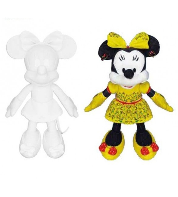 Pelúcia da Minnie Mouse Creative Color - disney
